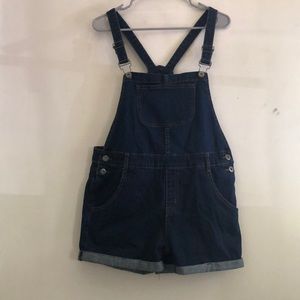 ModCloth Jean Short Overalls